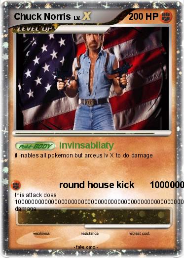 Pokemon Chuck Norris