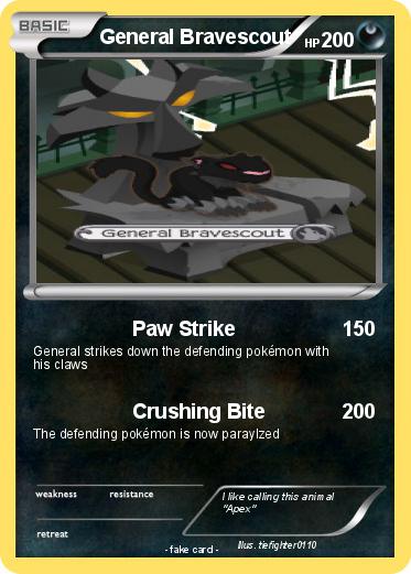 Pokemon General Bravescout