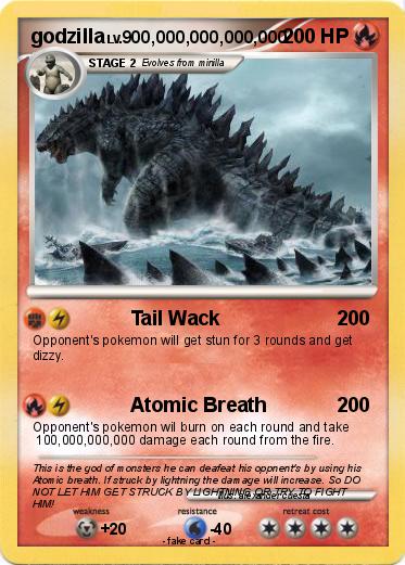 Pokemon godzilla