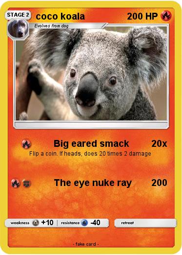 Pokemon coco koala