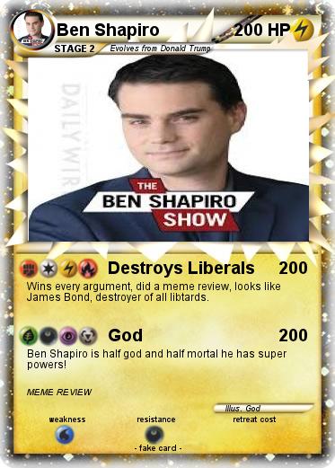 Pokemon Ben Shapiro