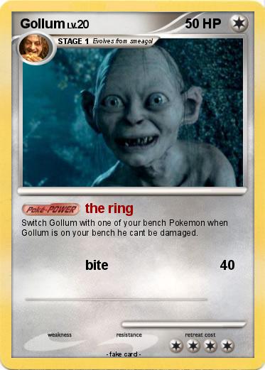Pokemon Gollum