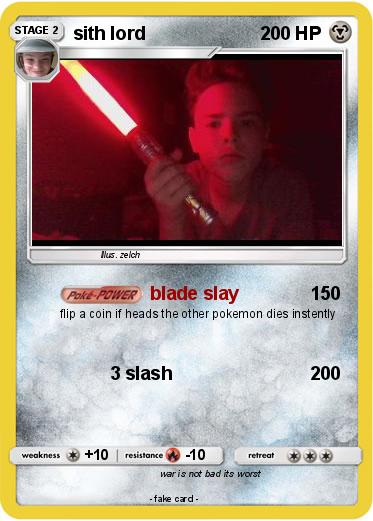 Pokemon sith lord