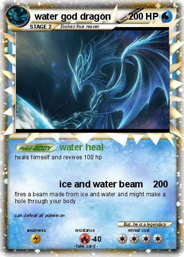 Pokemon water god dragon