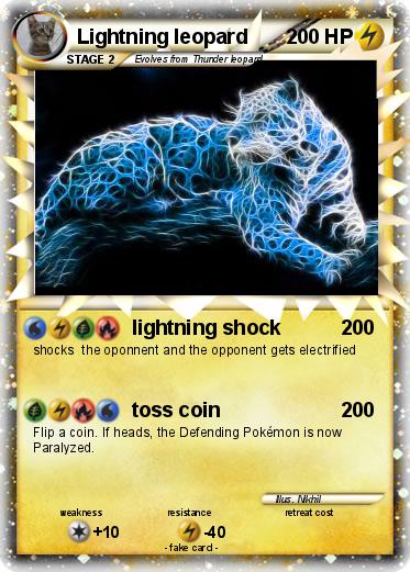 Pokemon Lightning leopard