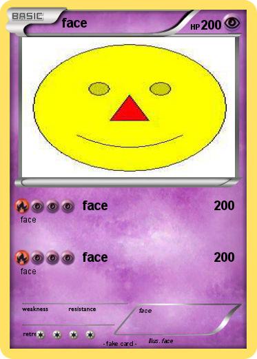 Pokemon face
