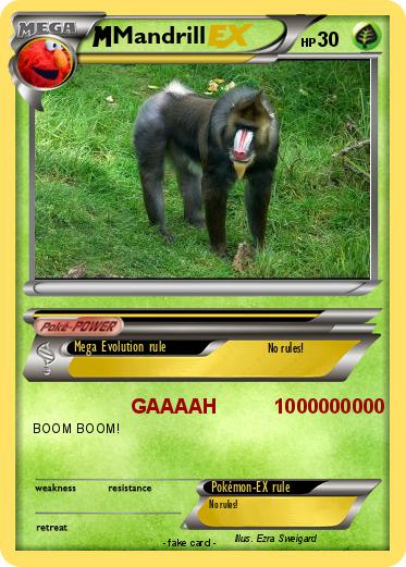 Pokemon Mandrill