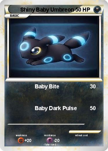 Pokemon Shiny Baby Umbreon