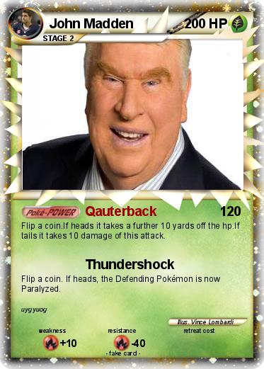 Pokemon John Madden