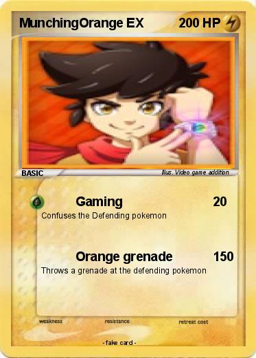Pokemon MunchingOrange EX