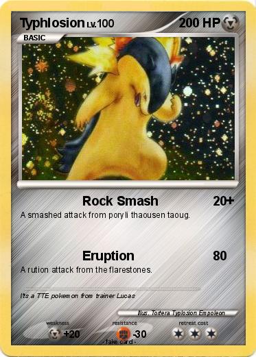 Pokemon Typhlosion
