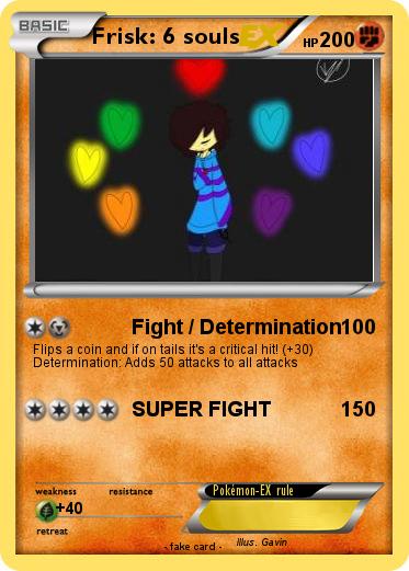 Pokemon Frisk: 6 souls