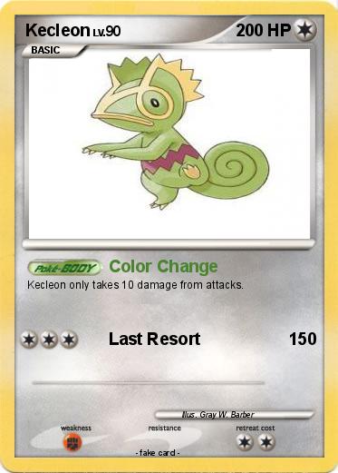 Pokemon Kecleon