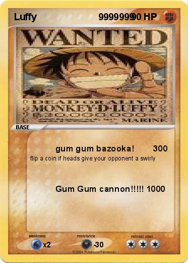 Pokemon Luffy                        9999999