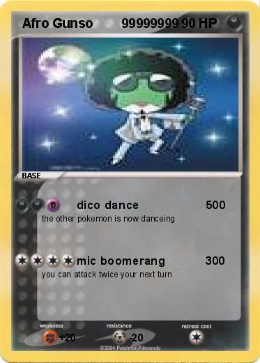 Pokemon  Afro Gunso        99999999
