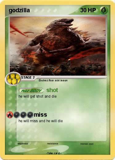 Pokemon godzilla