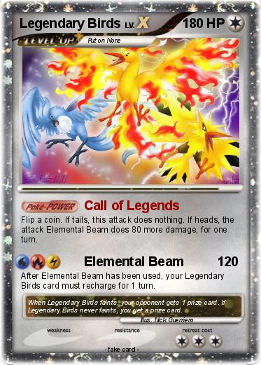 Pokemon Legendary Birds