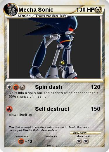 Pokemon Mecha Sonic