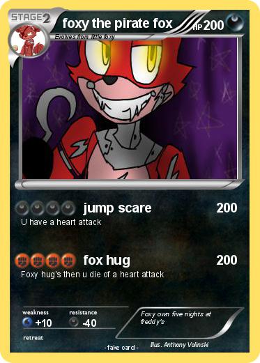 Pokemon foxy the pirate fox