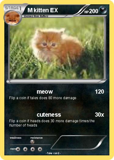 Pokemon M kitten EX