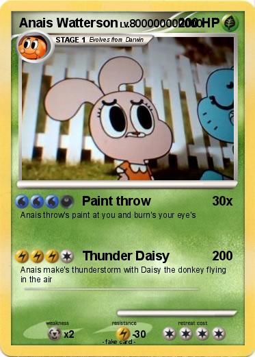 Pokemon Anais Watterson