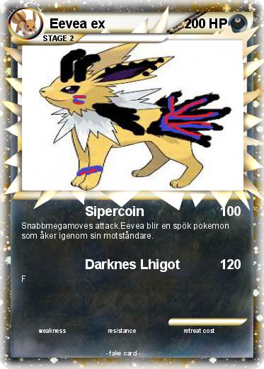 Pokemon Eevea ex