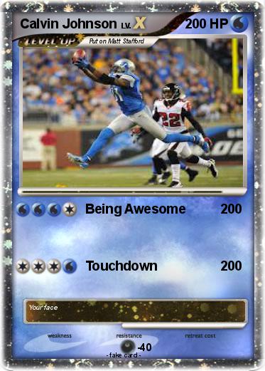 Pokemon Calvin Johnson