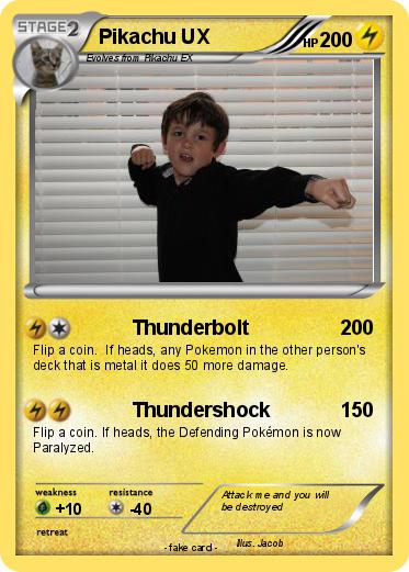 Pokemon Pikachu UX