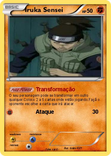 Pokemon Iruka Sensei