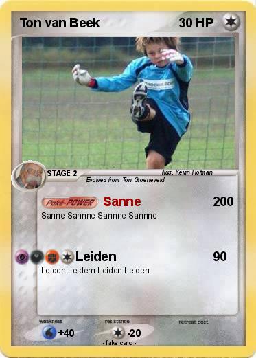 Pokemon Ton van Beek