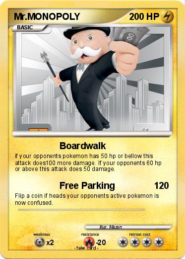 Pokemon Mr.MONOPOLY