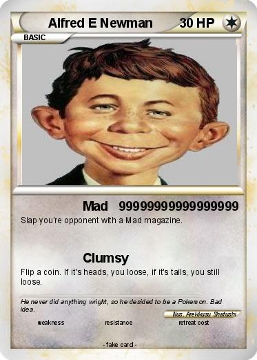 Pokemon Alfred E Newman