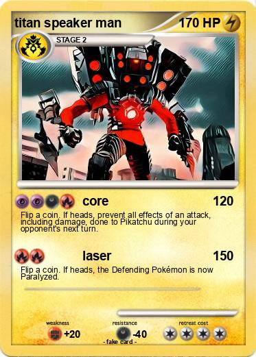Pokemon titan speaker man