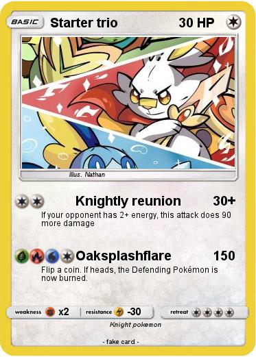 Pokemon Starter trio