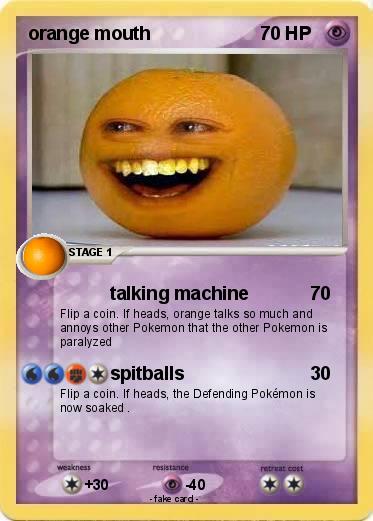 Pokemon orange mouth