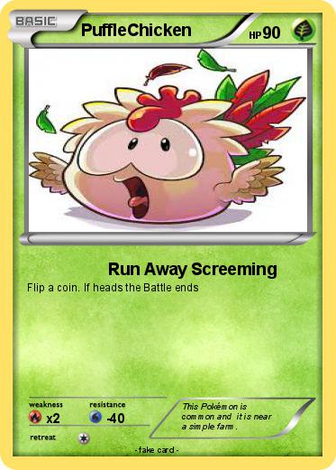 Pokemon PuffleChicken