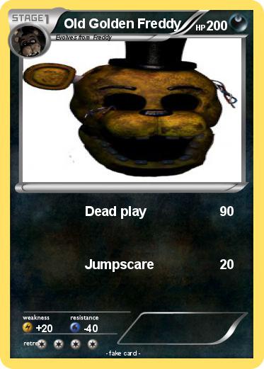 Pokemon Old Golden Freddy
