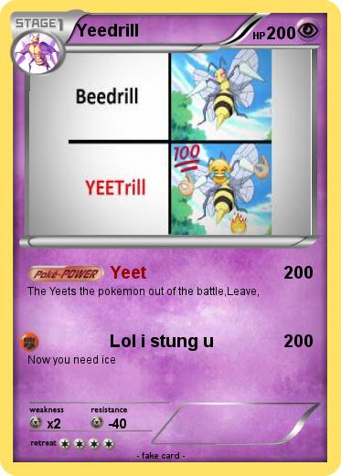 Pokemon Yeedrill