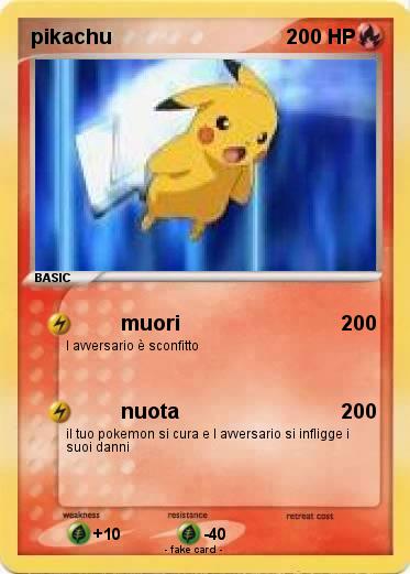 Pokemon pikachu