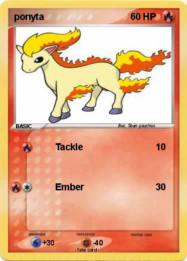 Pokemon ponyta