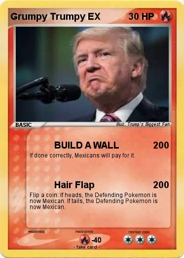 Pokemon Grumpy Trumpy EX