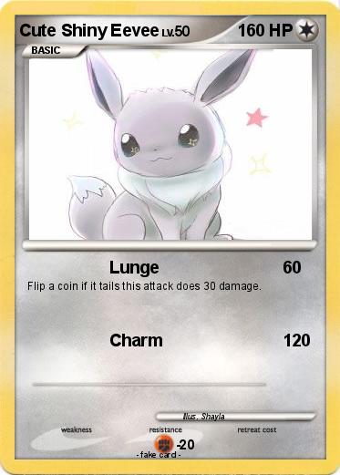 Pokemon Cute Shiny Eevee