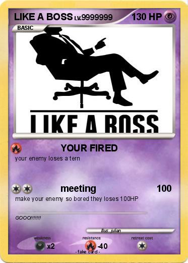 Pokemon LIKE A BOSS