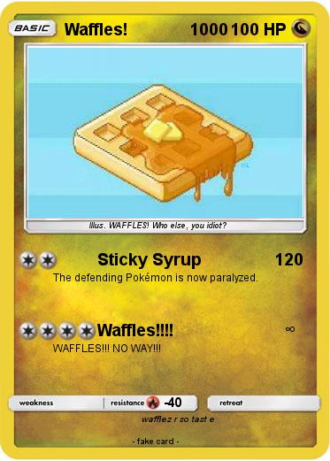 Pokemon Waffles!              1000