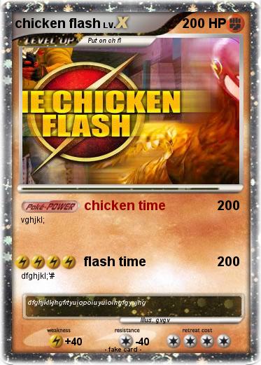 Pokemon chicken flash