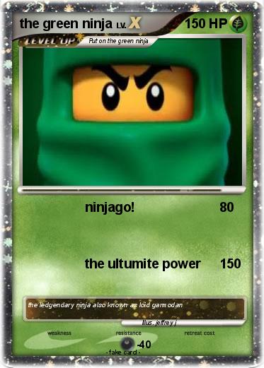 Pokemon the green ninja