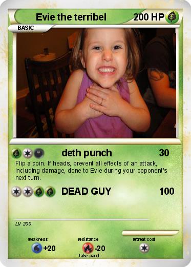 Pokemon Evie the terribel