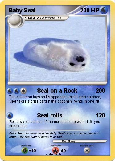 Pokemon Baby Seal