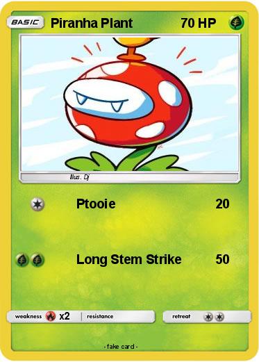 Pokemon Piranha Plant
