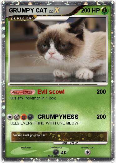 Pokemon GRUMPY CAT
